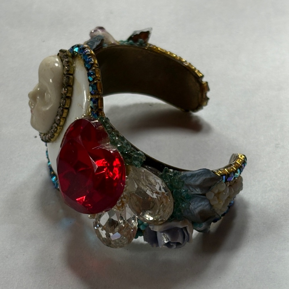 Wendy Gell Authentic Signed Cuff Bracelet - image 8